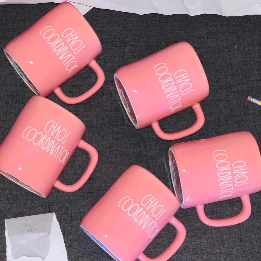 NWT Rae Dunn chaos coordinator mugs